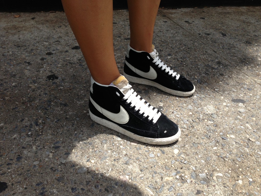 nike blazer vintage suede noir